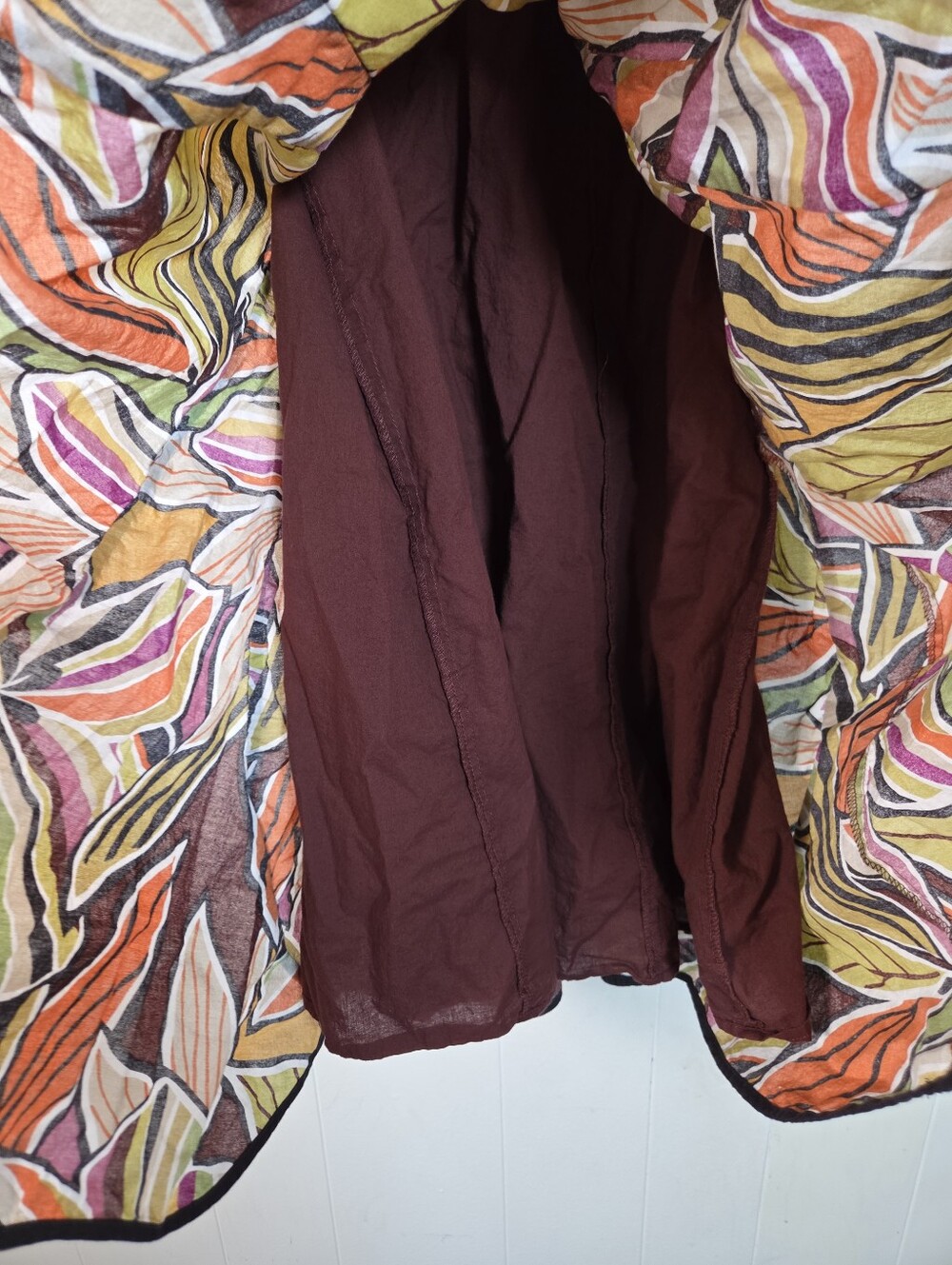 Vtg Y2k Spense Tropical Surplice V Neck Strapless Dress Size 4 Fit N Flare - Picture 8 of 15